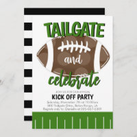Tailgate and Celebrate Football ANY COLOR COMBO