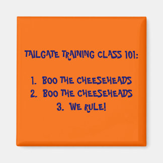 TAILGATE TRAINING 101 MAGNET