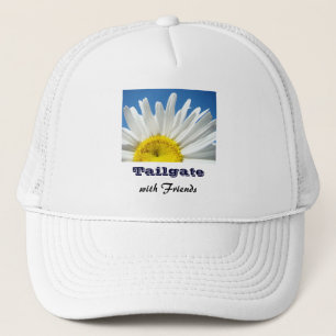 Tailgate with Friends! truckers hats Daisy Flower