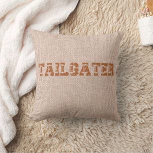 Tailgater Football Typography Cushion