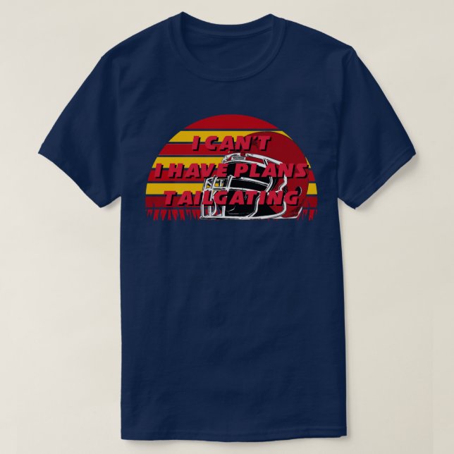 Tailgating Kansas City Chiefs  Arrowhead Smack Tal T-Shirt (Design Front)