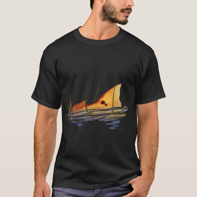 Tailing Redfish in Grass T-Shirt (Front)