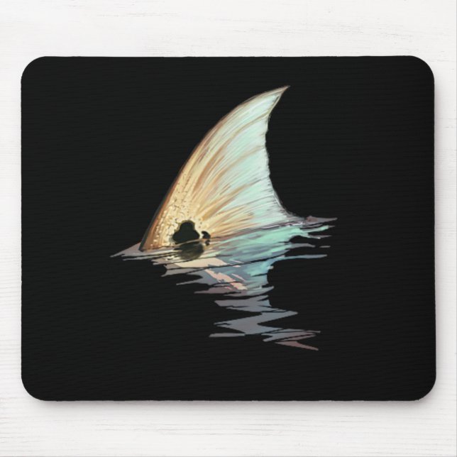 Tailing Redfish Redfish Tail Red Drum Fish Shirt  Mouse Mat (Front)