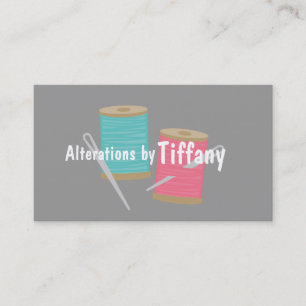 Tailor Alterations Tailoring Seamstress Tailor Business Card