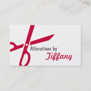 Tailor Alterations Tailoring Seamstress Tailor Business Card