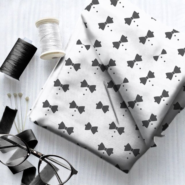 Tailored Black Bow Tie & Buttons ID1090 Fabric (Creator Uploaded)
