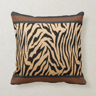 Tailored Tiger Stripe Cushion