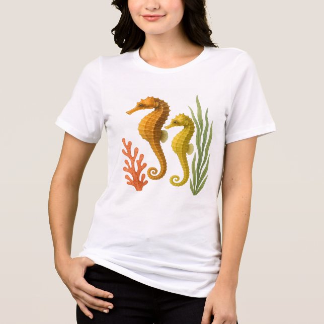 Tails Entwined Tri-Blend Shirt (Front)