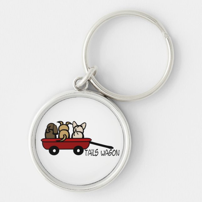 Tails Wagon Key Ring (Front)