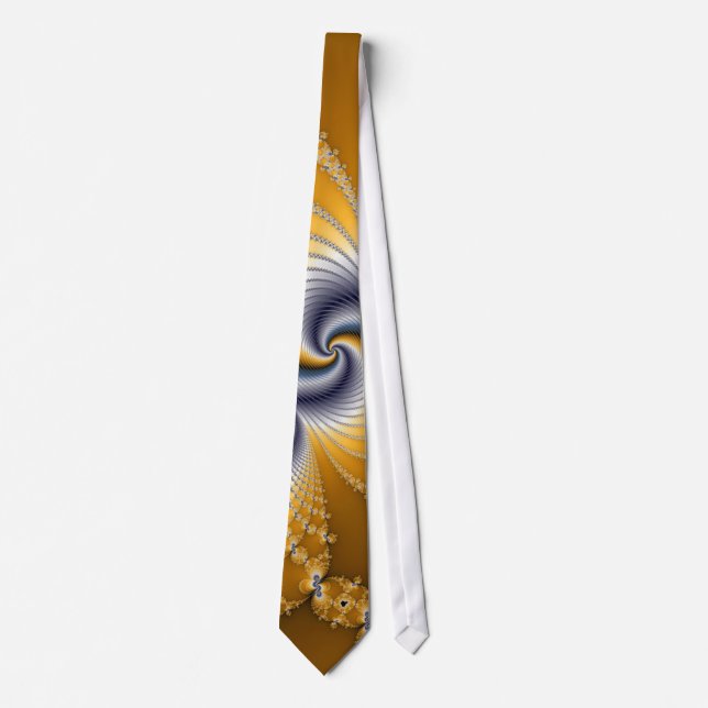 Tailspin - Fractal art Tie (Front)