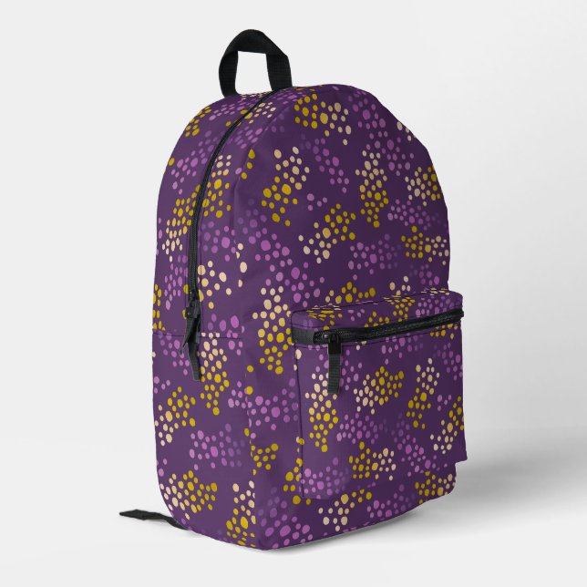 TAINA PRINTED BACKPACK (Back Corner Left)