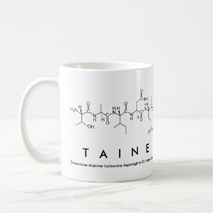 Taine peptide name mug