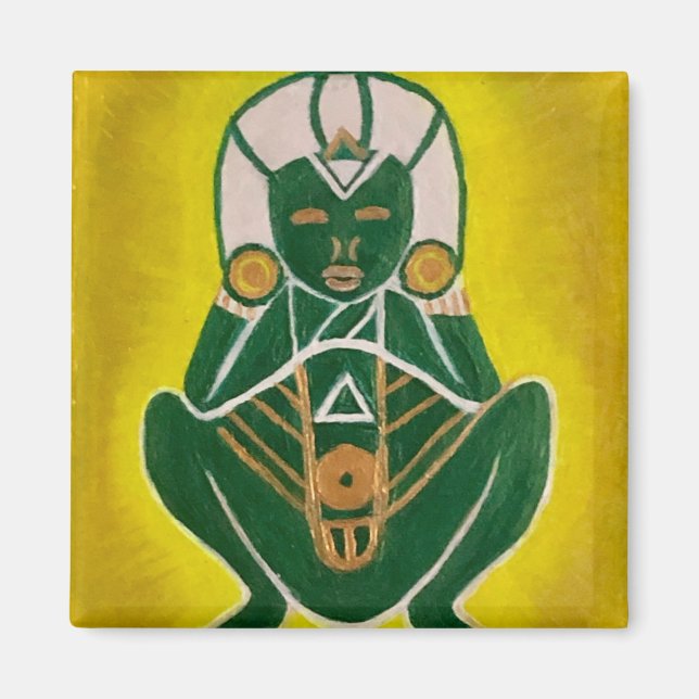 Taíno Atabey Magnet (Front)