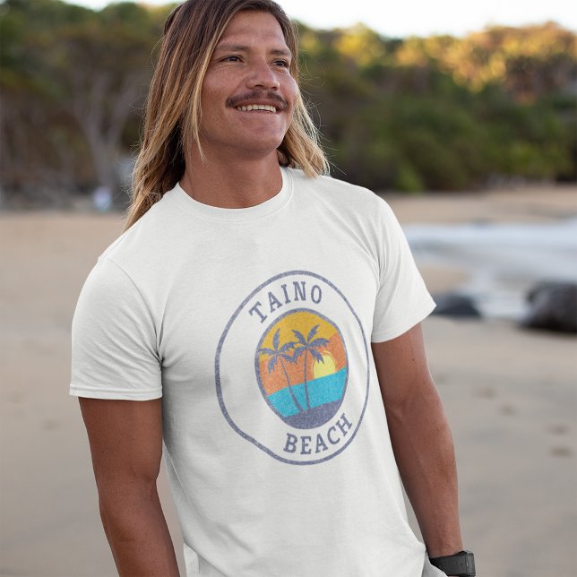Taino Beach, Bahamas Faded Classic Style T-Shirt (Creator Uploaded)