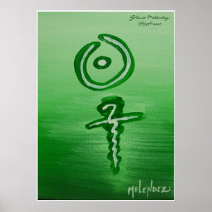 Taino Cross Poster