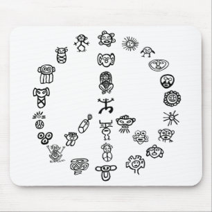 Taino Peace Mouse Mat