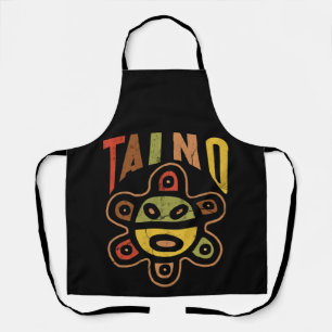 Taino Sun Boricua Vintage Taino of Puerto Rico Apron