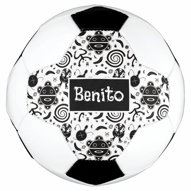 Taino Symbols Puerto Rico Culture Football (Front)