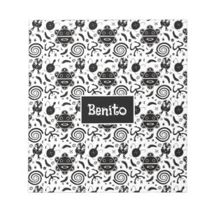 Taino Symbols Puerto Rico Culture Notepad