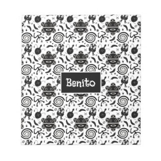 Taino Symbols Puerto Rico Culture Notepad