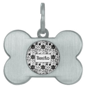 Taino Symbols Puerto Rico Culture Pet ID Tag
