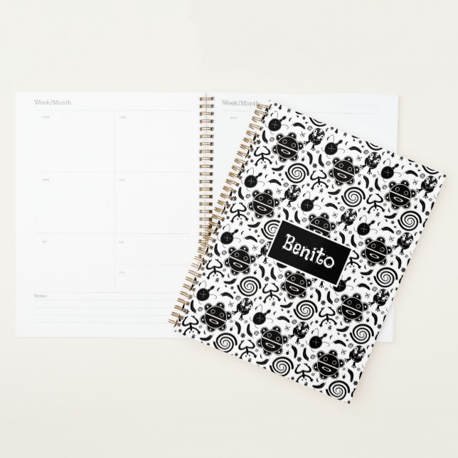 Taino Symbols Puerto Rico Culture Planner (Display)