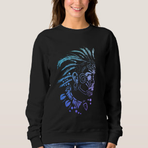 Taino Warrior Boricua Boriken Indigenous Puerto Ri Sweatshirt