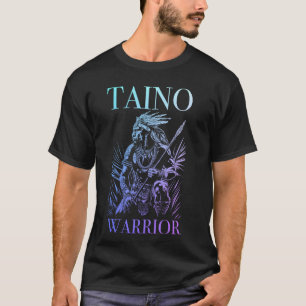 Taino Warrior Boriken Pride Indigenous Puerto Rico T-Shirt