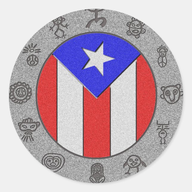 Taino Wheel Sticker (Front)