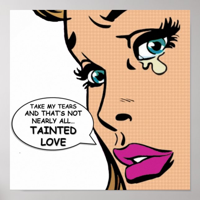 Tainted Love Pop Art Soft Cell Poster (Front)