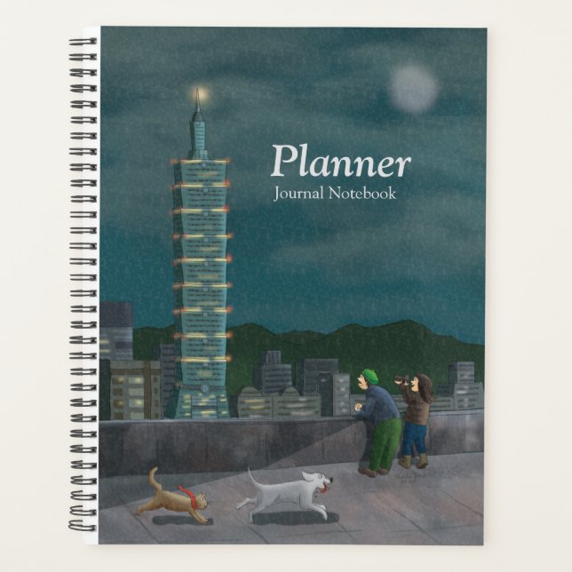 Taipei 101 Illustration Planner (Front)
