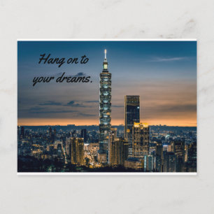 Taipei 101 postcard