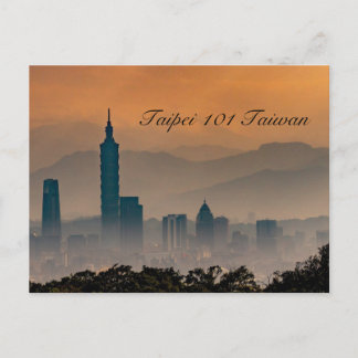 Taipei 101 Taiwan Postcard