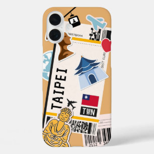 Taipei Boarding Pass Adventure Phone Case