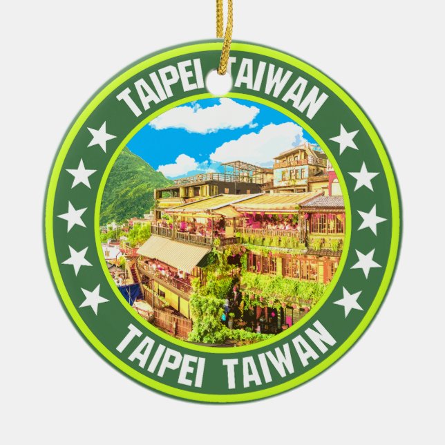 Taipei                                             ceramic tree decoration (Front)