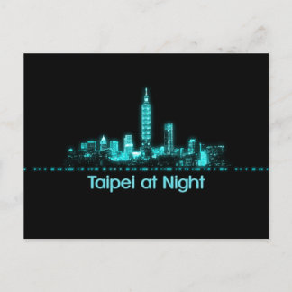 Taipei Skyline Postcard