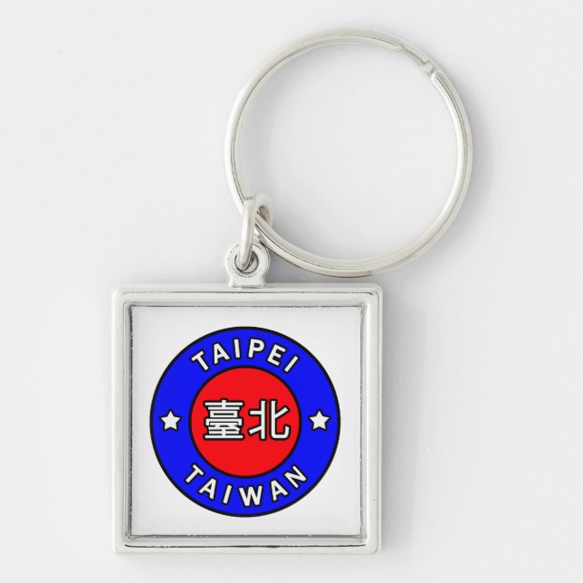 Taipei Taiwan Key Ring (Front)