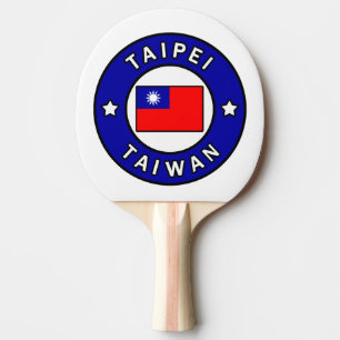 Taipei Taiwan Ping Pong Paddle
