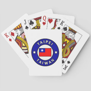 Taipei Taiwan Playing Cards