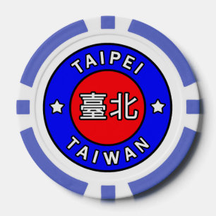 Taipei Taiwan Poker Chips