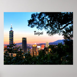 Taipei, Taiwan Poster
