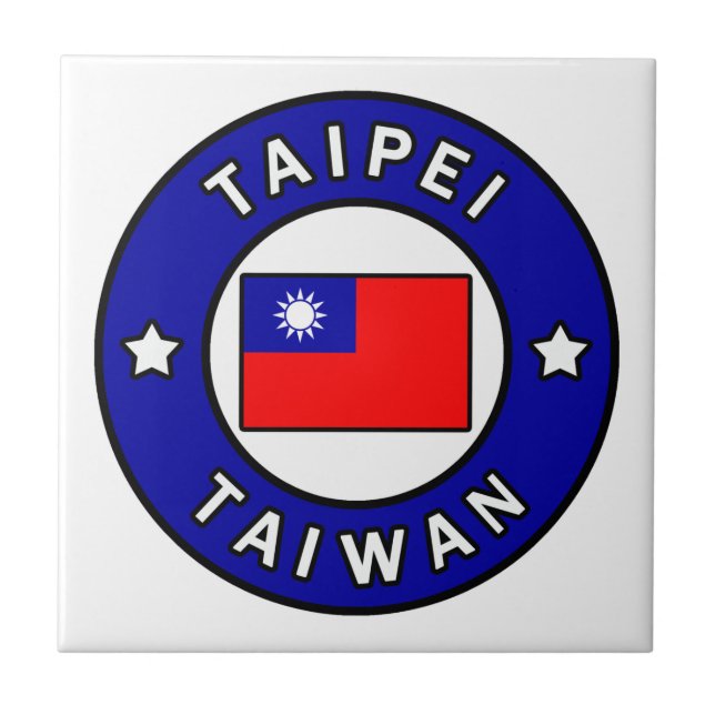 Taipei Taiwan Tile (Front)