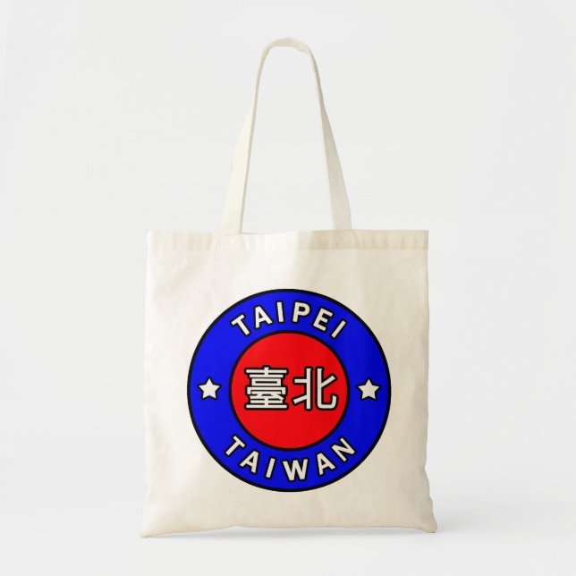 Taipei Taiwan Tote Bag (Front)