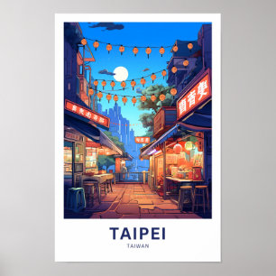 Taipei Taiwan Travel Print