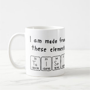 Taisei periodic table name mug
