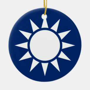 Taiwan (2) ceramic tree decoration