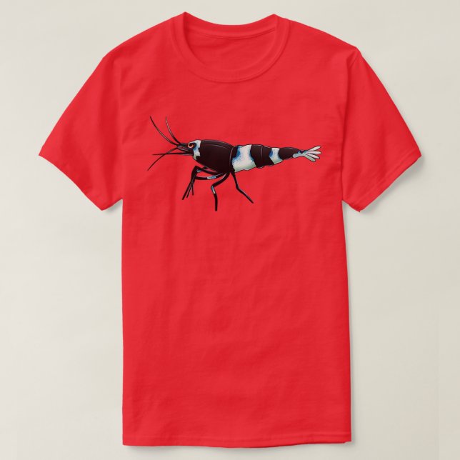 Taiwan Bee Caridina Shrimp T-Shirt (Design Front)