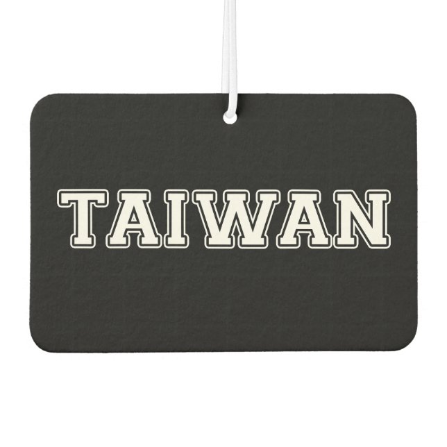 Taiwan Car Air Freshener (Front)