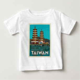 Taiwan   Dragon And Tiger Pagodas Baby T-Shirt