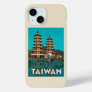 Taiwan   Dragon And Tiger Pagodas iPhone 15 Case